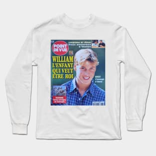 Prince William, our future King Long Sleeve T-Shirt